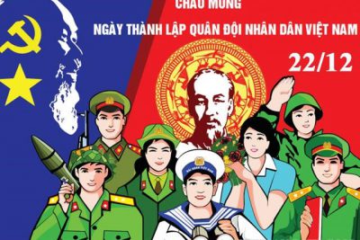 TRUYỀN THỐNG 80 NĂM NGÀY THÀNH LẬP QUÂN ĐỘI NHÂN DÂN VIỆT NAM (22/12/1944 – 22/12/2024) VÀ 35 NĂM NGÀY HỘI QUỐC PHÒNG TOÀN DÂN (22/12/1989 – 22/12/2024)