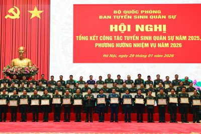 Kế hoạch tuyển sinh quân sự năm 2026